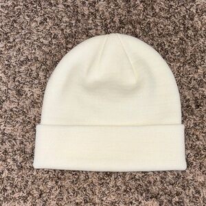 Cream Kids Beanie